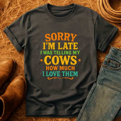 I Love My Cows T-Shirt