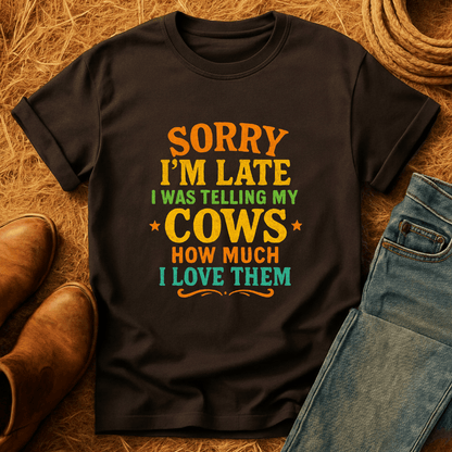 I Love My Cows T-Shirt