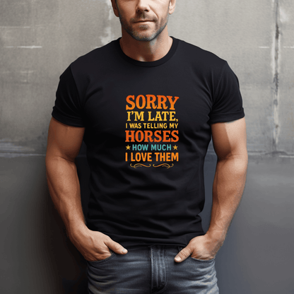 I Love My Horses T-Shirt