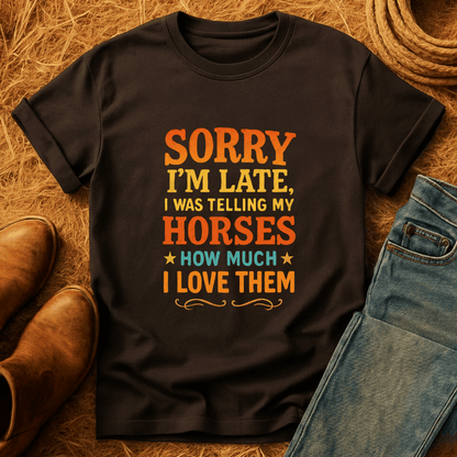 I Love My Horses T-Shirt