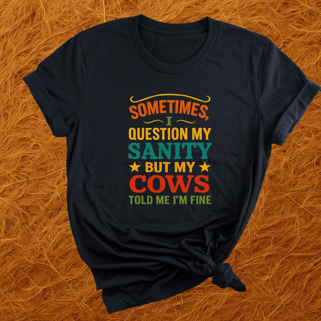 Cows Say I'm Sane T-Shirt