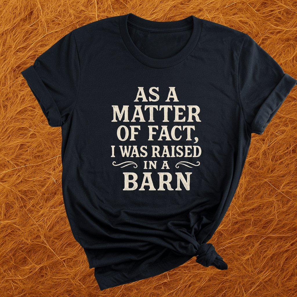 Raised In A Barn T-Shirt