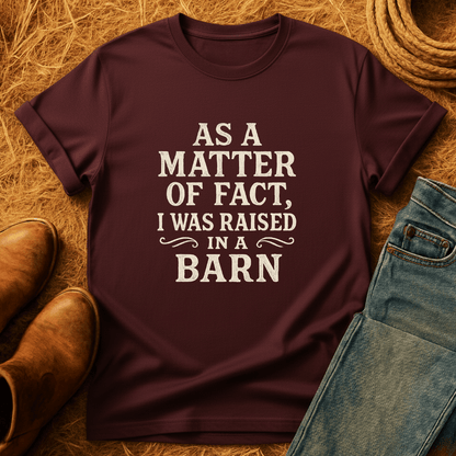 Raised In A Barn T-Shirt