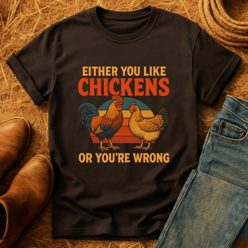 Chickens Or You're Wrong T-Shirt