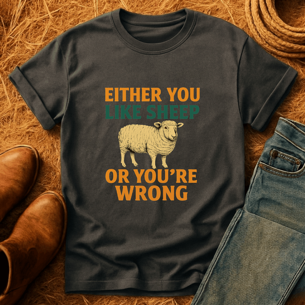 Sheep Or You're Wrong T-Shirt
