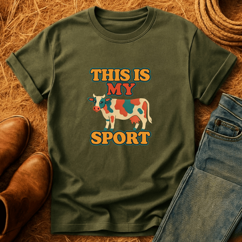 My Sport Is Cattle T-Shirt