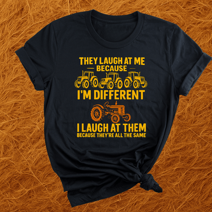 All The Same Tractors T-Shirt