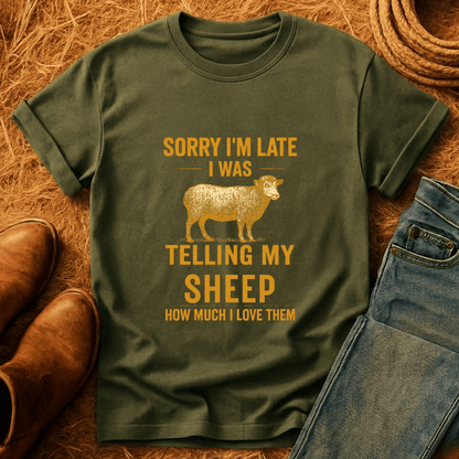 I Love My Sheep T-Shirt