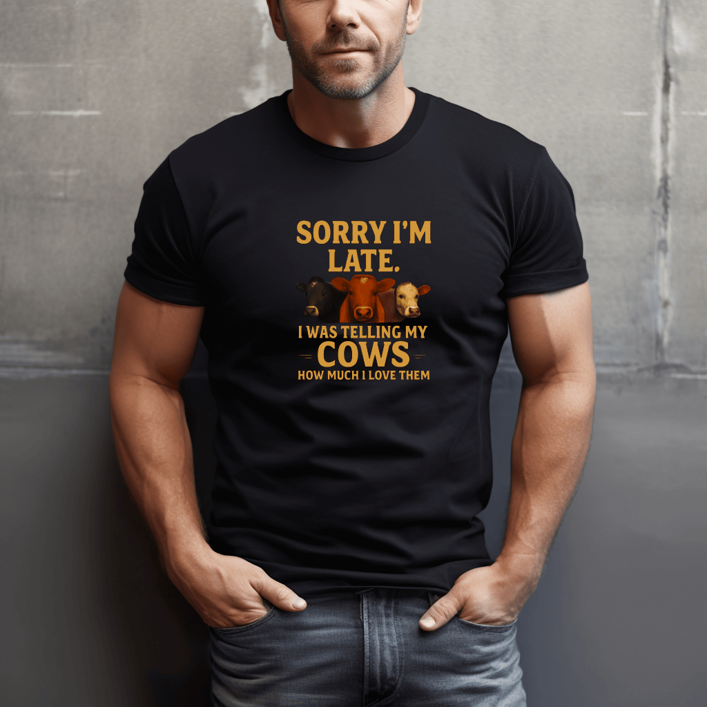 I Love My Cows T-Shirt