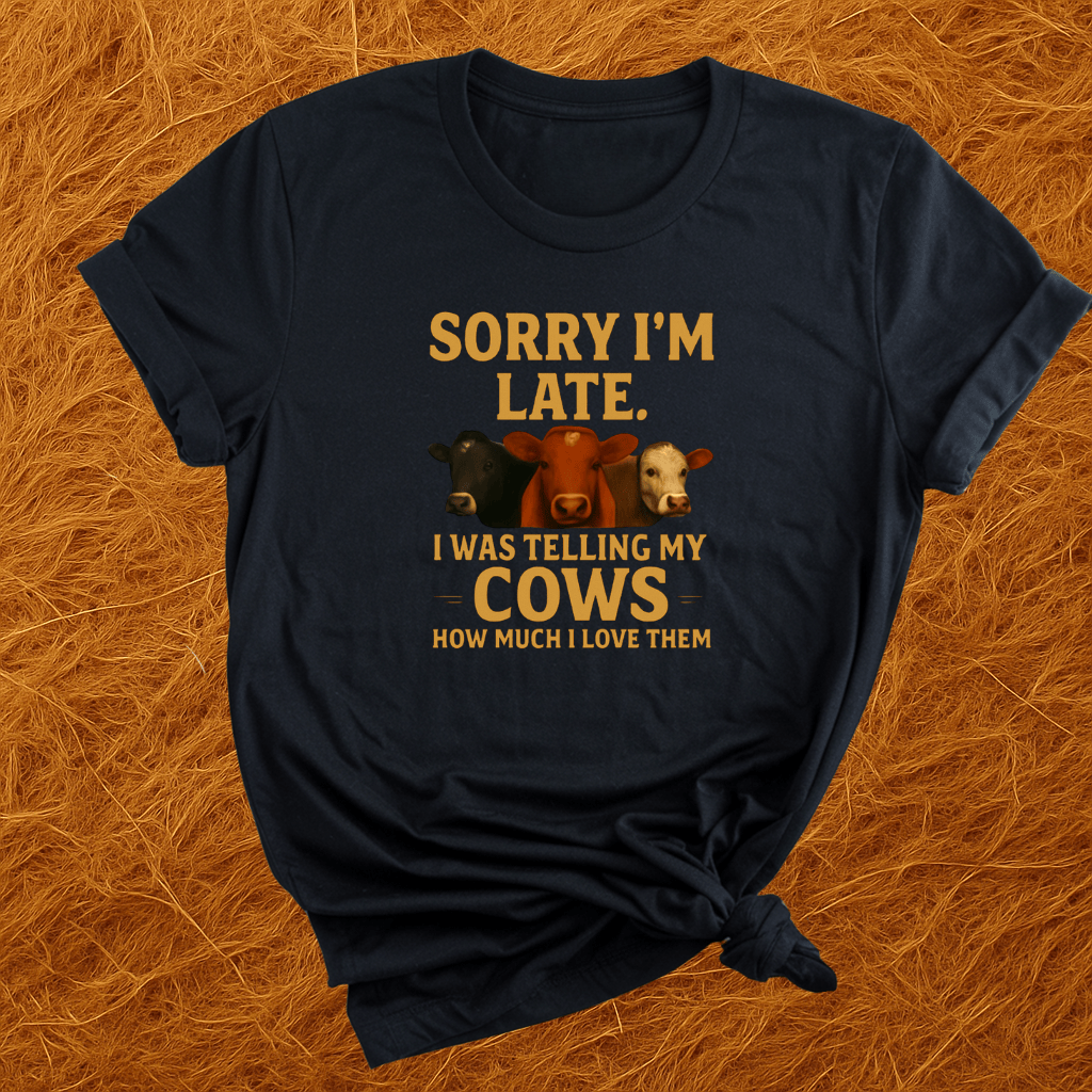I Love My Cows T-Shirt