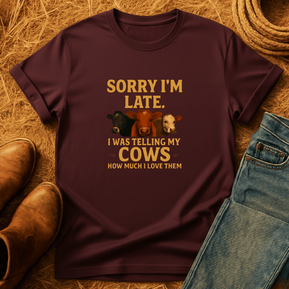 I Love My Cows T-Shirt