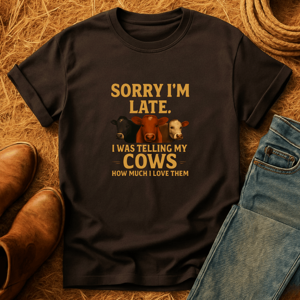 I Love My Cows T-Shirt
