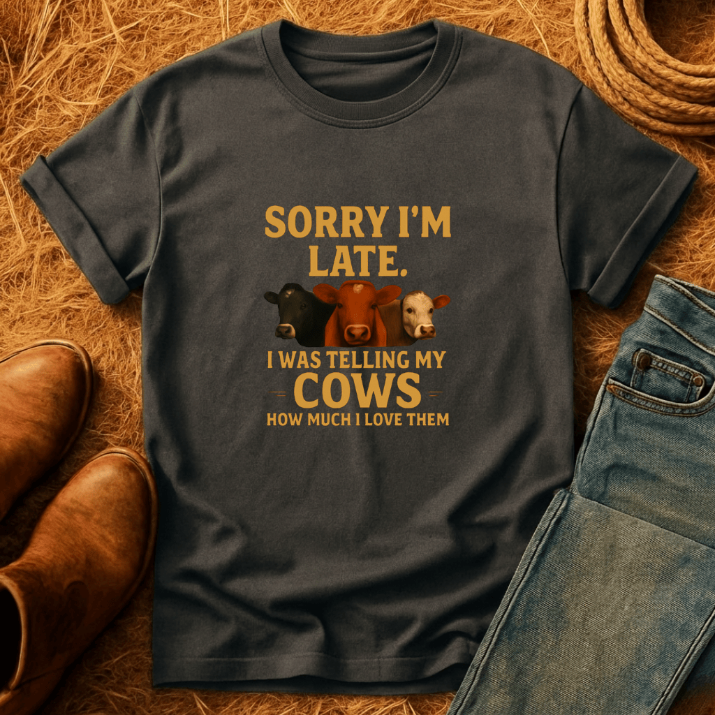 I Love My Cows T-Shirt
