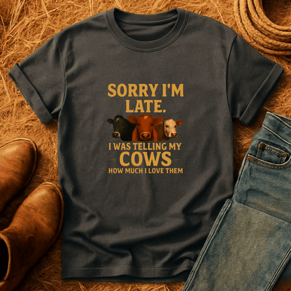 I Love My Cows T-Shirt