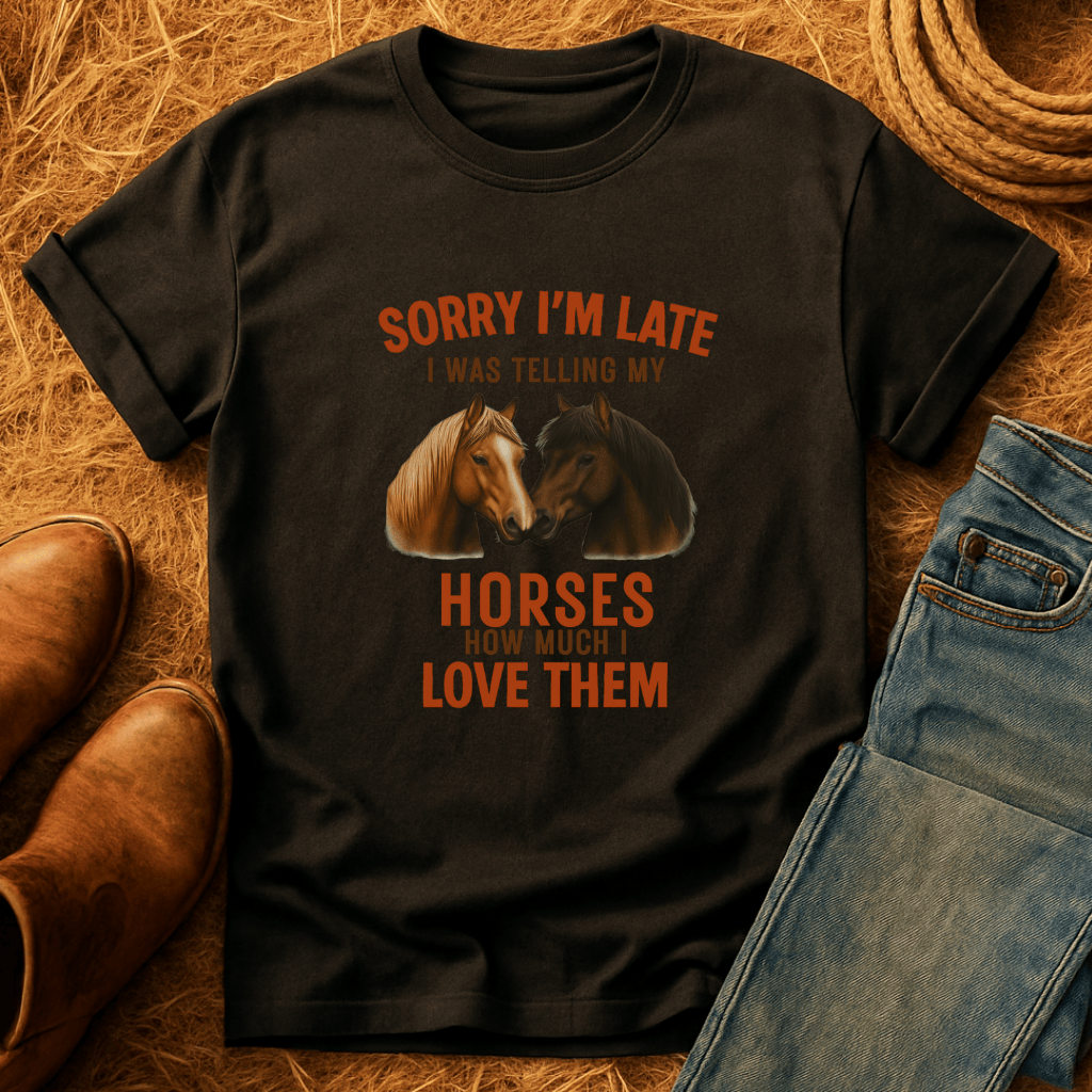 I Love My Horses T-Shirt