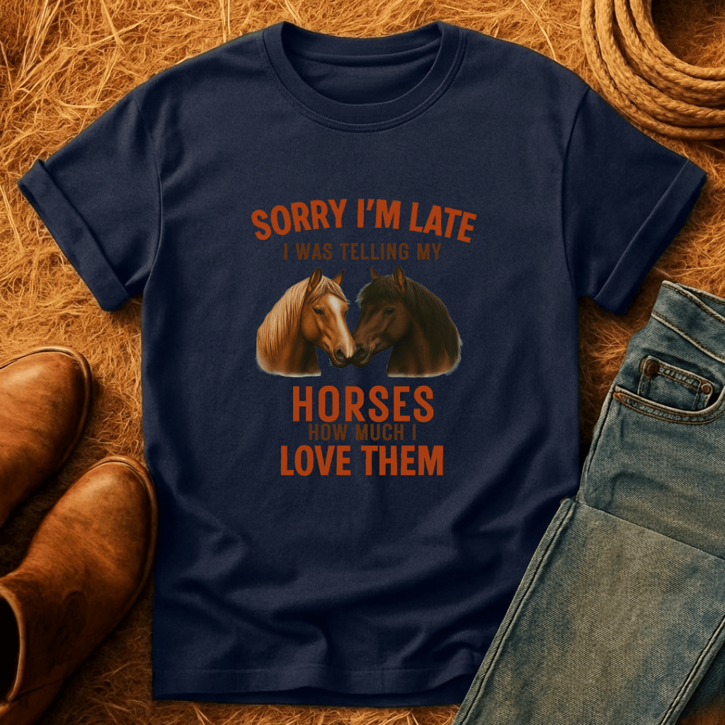 I Love My Horses T-Shirt