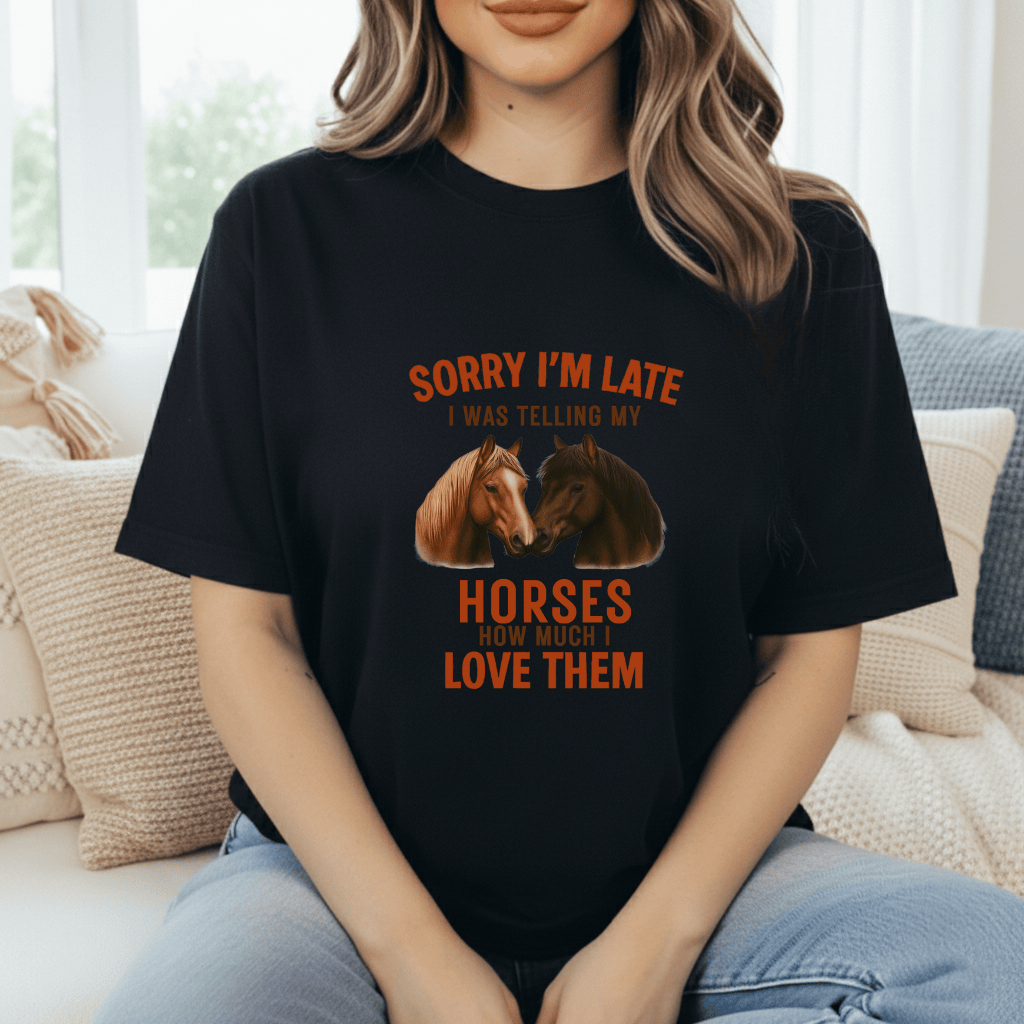 I Love My Horses T-Shirt