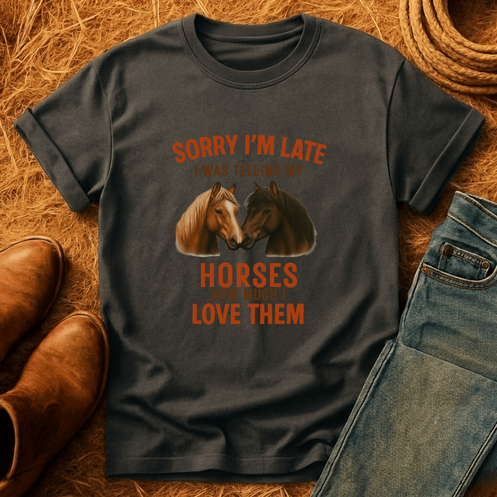 I Love My Horses T-Shirt