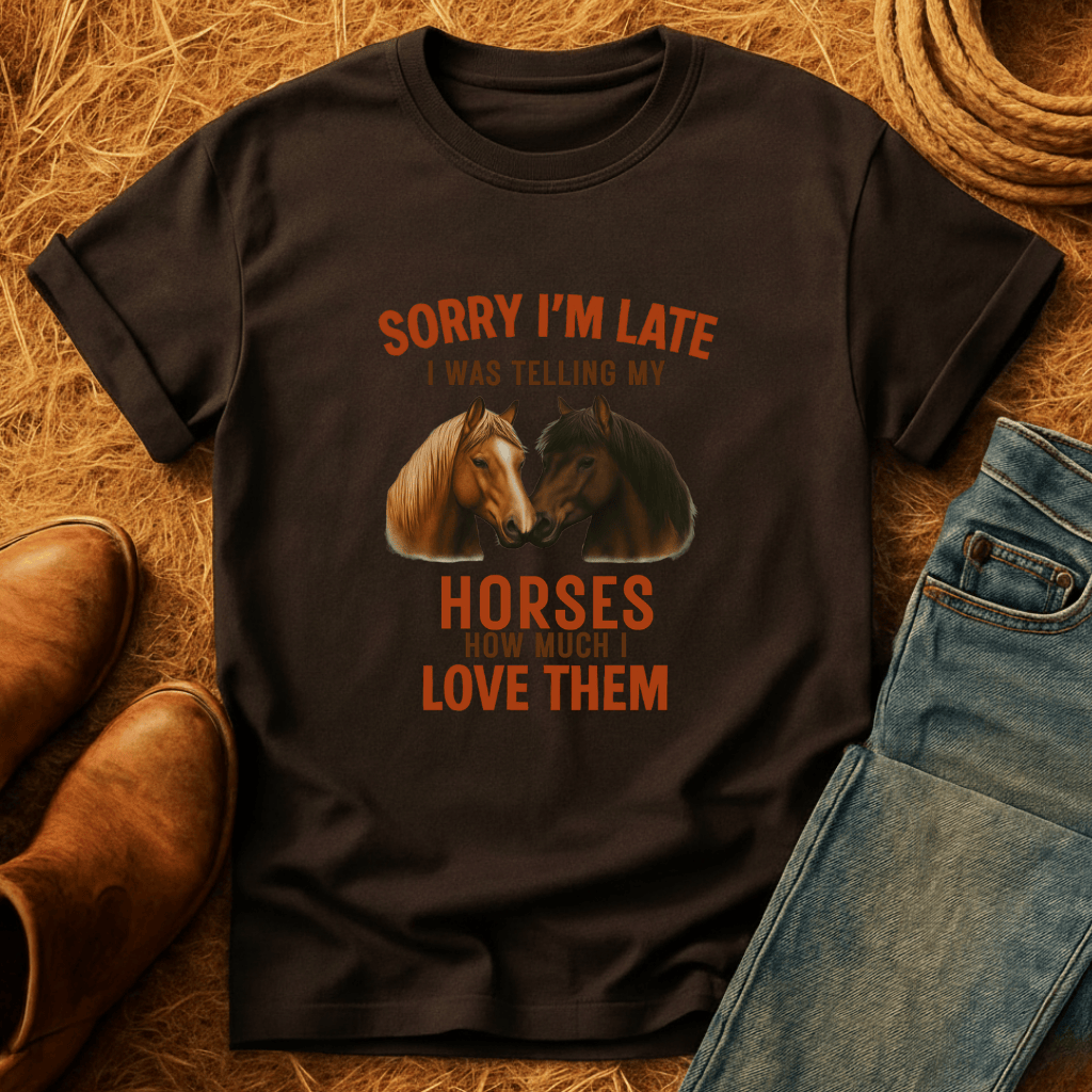 I Love My Horses T-Shirt