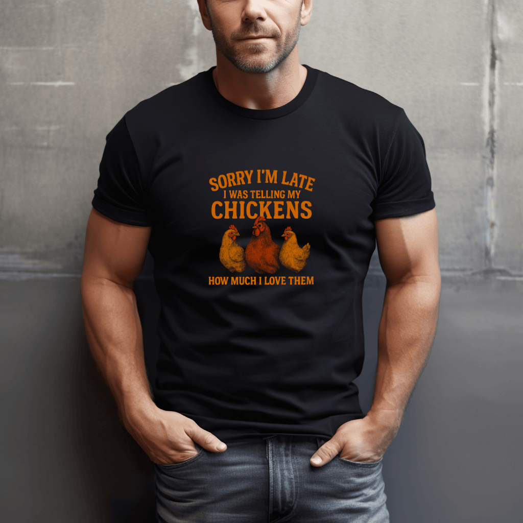 Loving My Chickens  T-Shirt