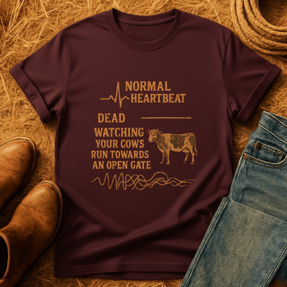 Cows & Gates Heartbeat T-Shirt