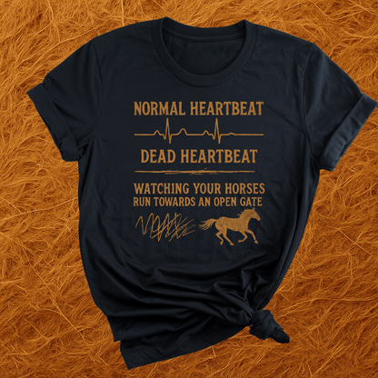 Horses & Gates Hearbeat T-Shirt