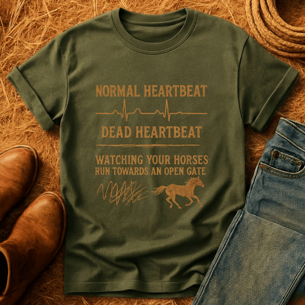 Horses & Gates Hearbeat T-Shirt