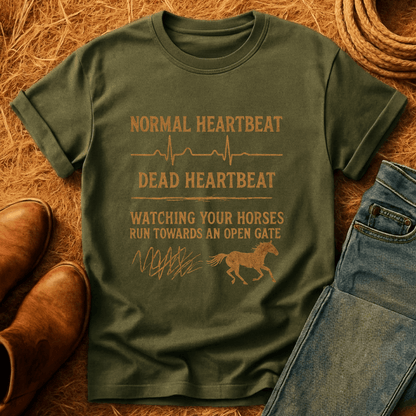 Horses & Gates Hearbeat T-Shirt