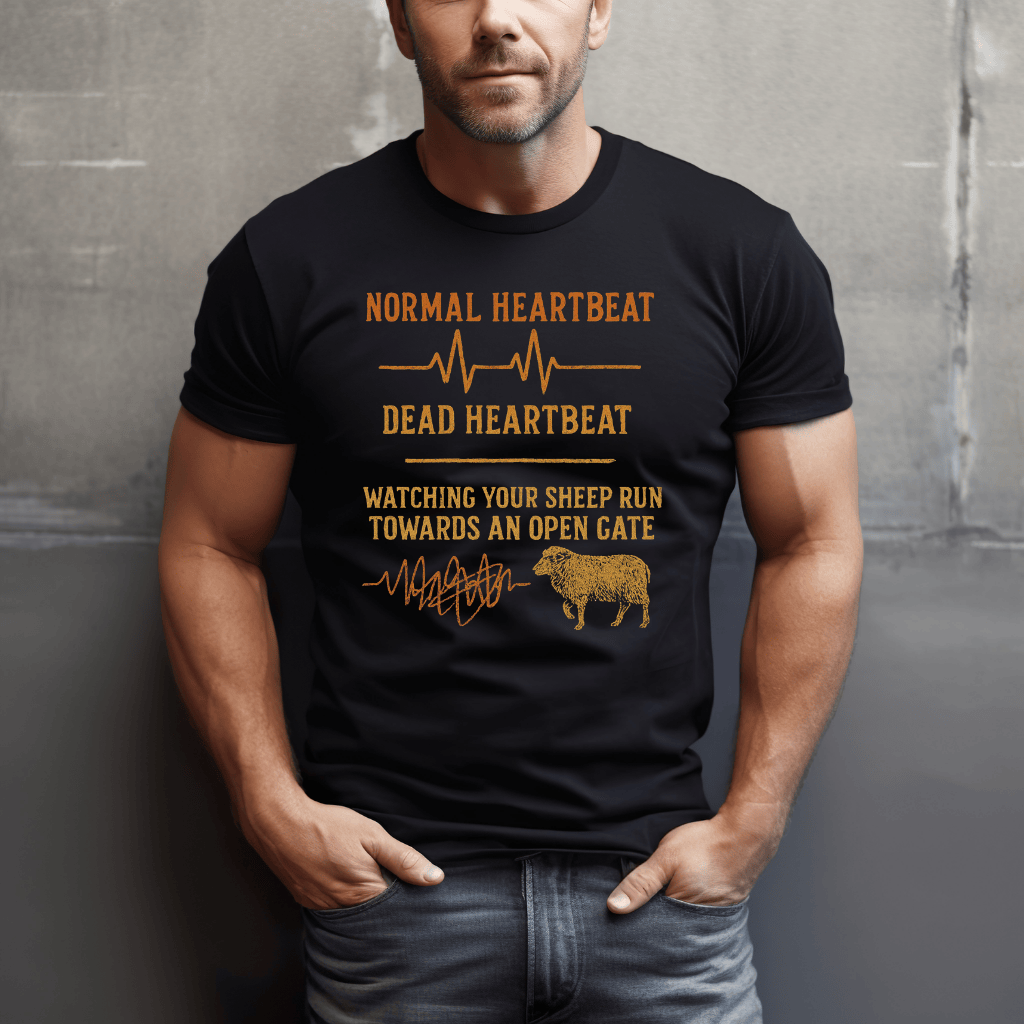 Sheep & Gates Heartbeat T-Shirt