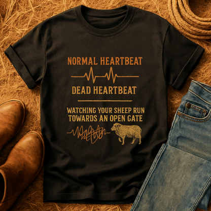 Sheep & Gates Heartbeat T-Shirt