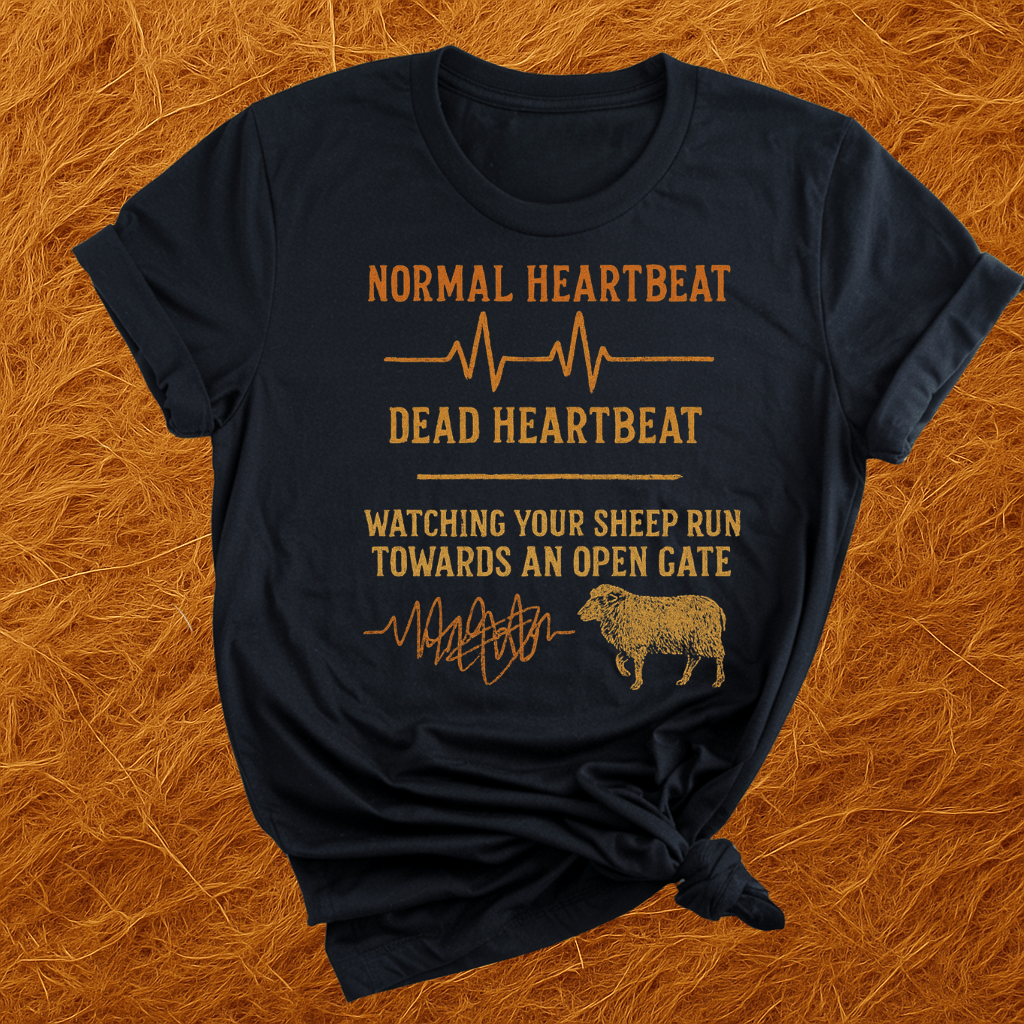 Sheep & Gates Heartbeat T-Shirt