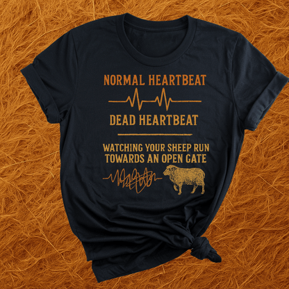 Sheep & Gates Heartbeat T-Shirt