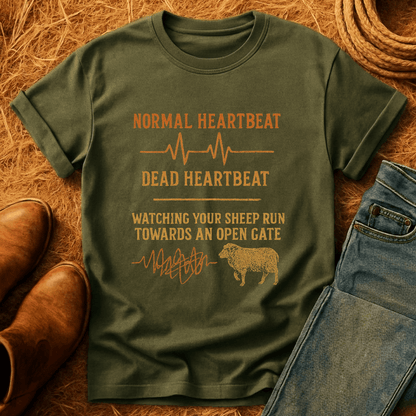 Sheep & Gates Heartbeat T-Shirt