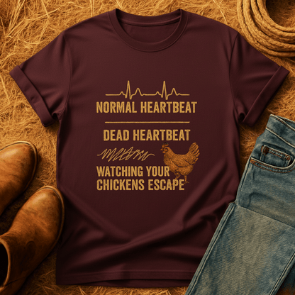Chickens & Gates Heartbeat T-Shirt