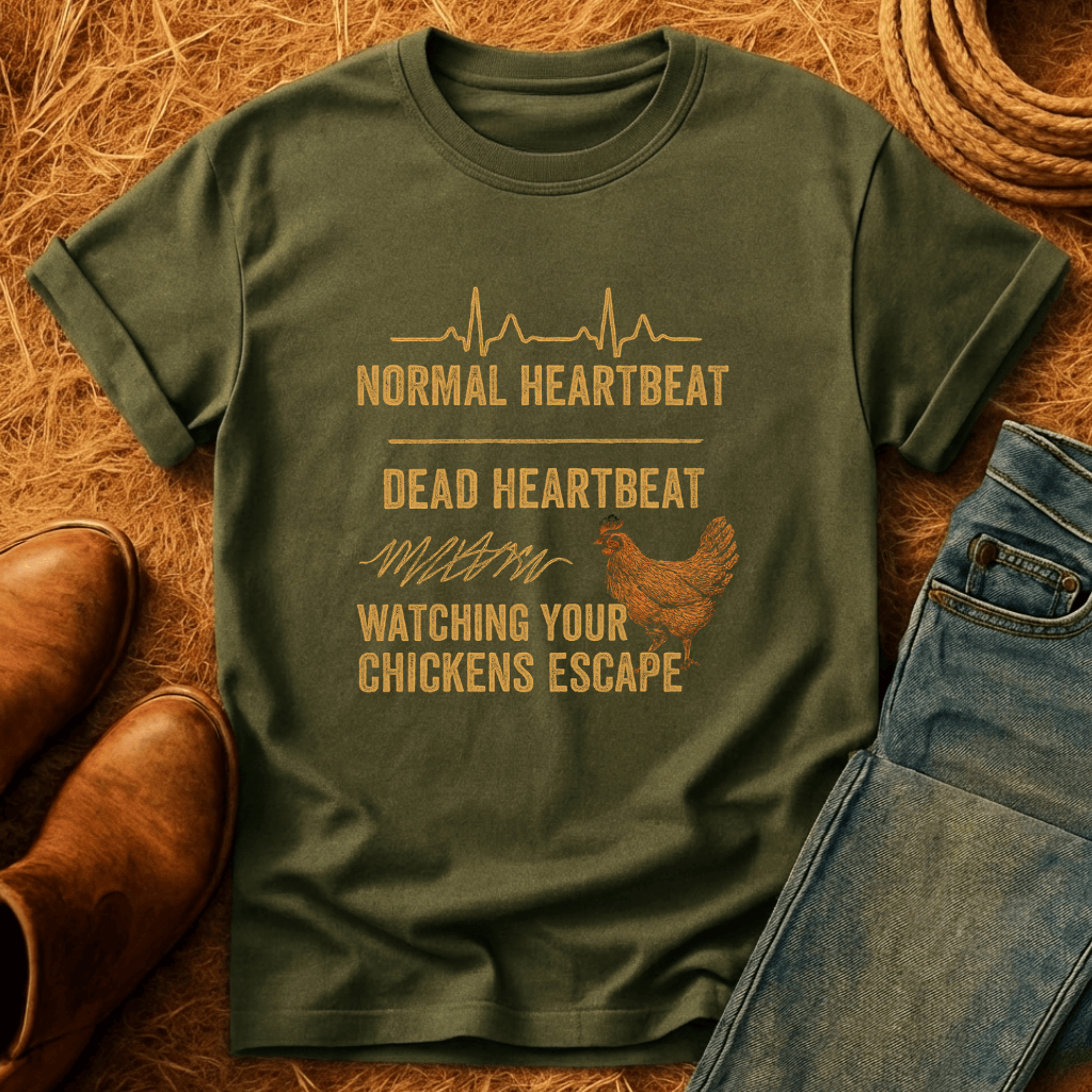 Chickens & Gates Heartbeat T-Shirt