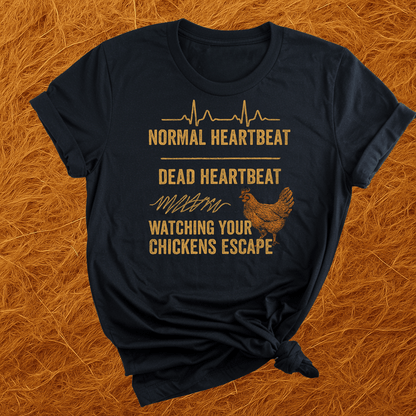 Chickens & Gates Heartbeat T-Shirt