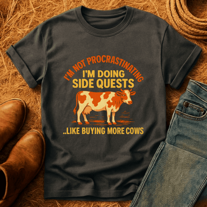 Cow Side Quests T-Shirt