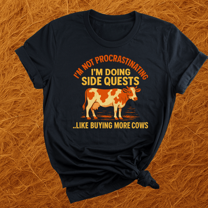 Cow Side Quests T-Shirt