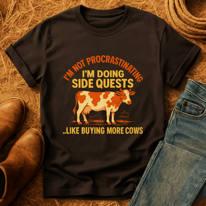 Cow Side Quests T-Shirt