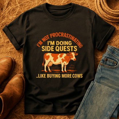 Cow Side Quests T-Shirt