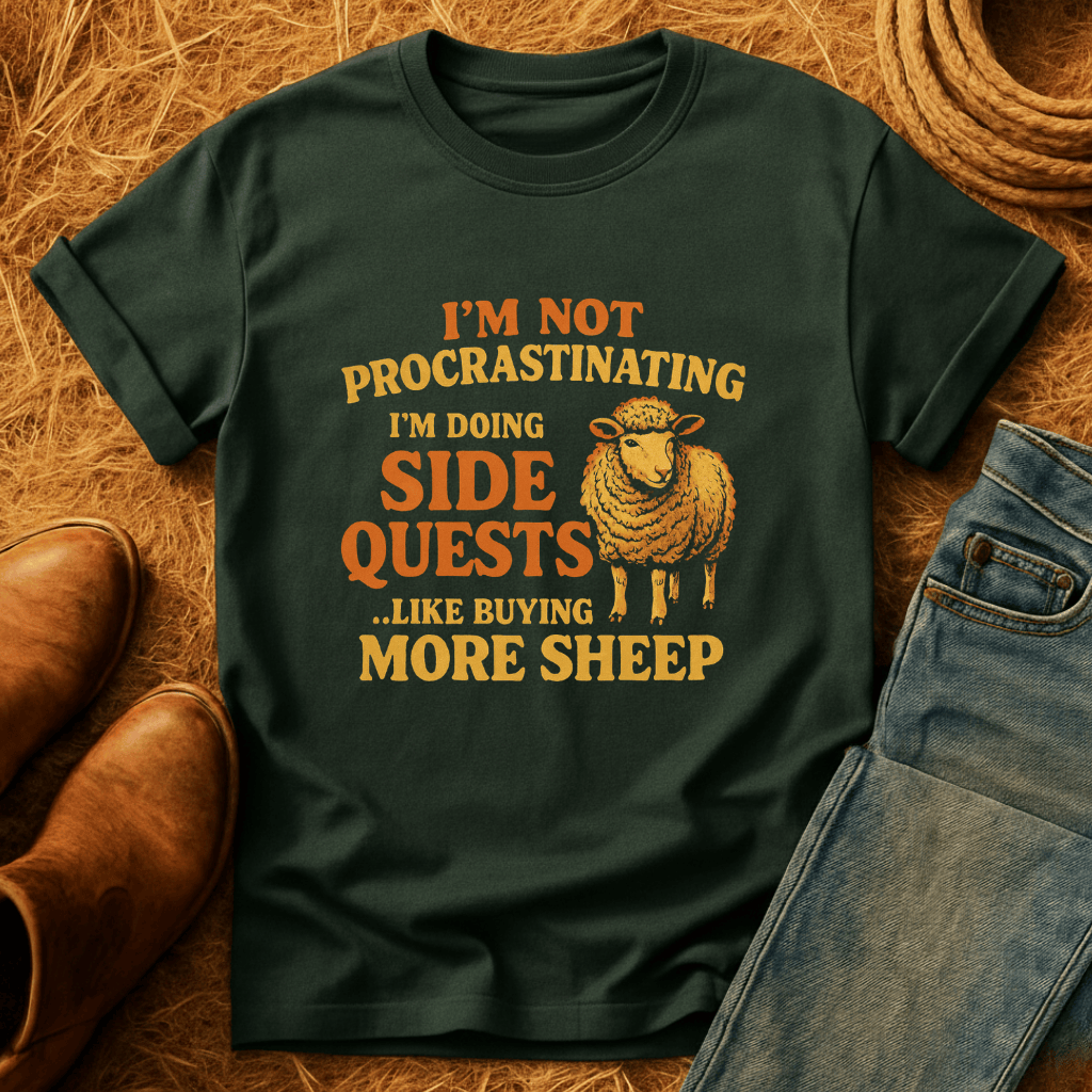 Sheep Side Quests T-Shirt