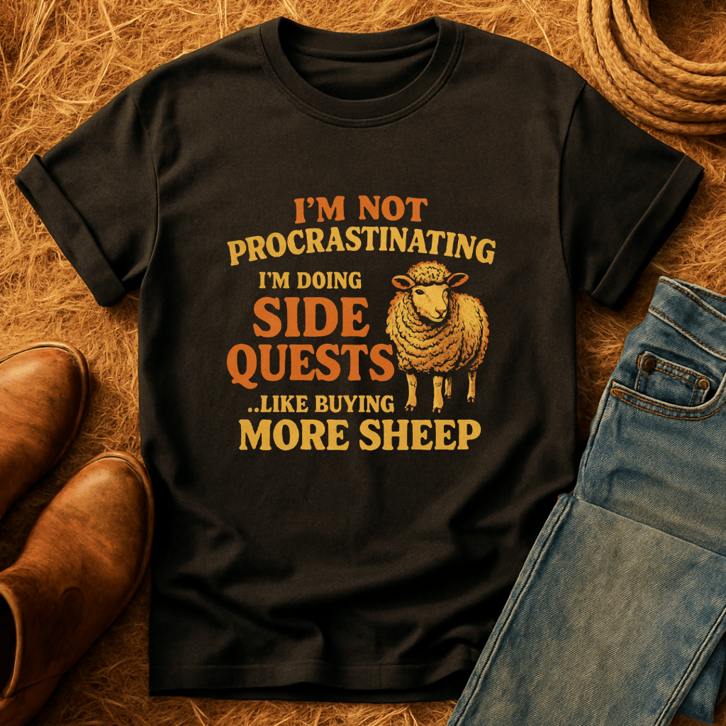 Sheep Side Quests T-Shirt
