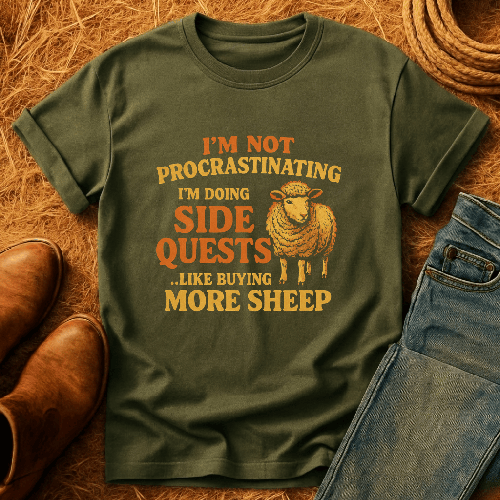 Sheep Side Quests T-Shirt