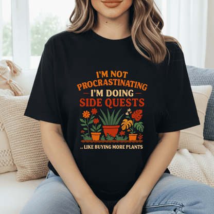 Flower Garden Side Quests T-Shirt