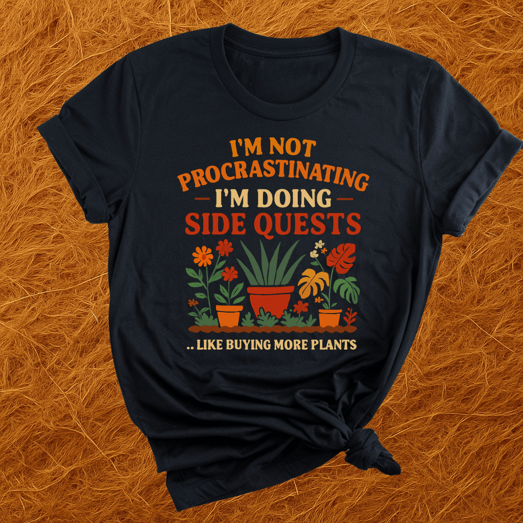 Flower Garden Side Quests T-Shirt