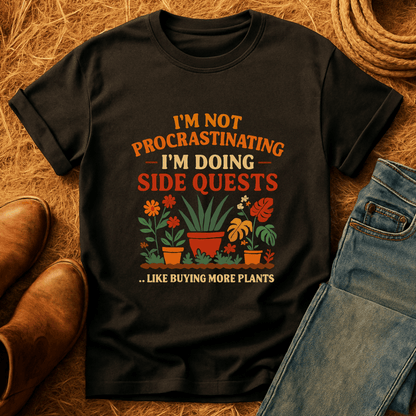 Flower Garden Side Quests T-Shirt