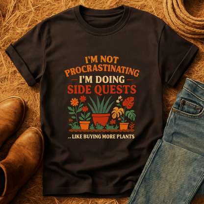Flower Garden Side Quests T-Shirt