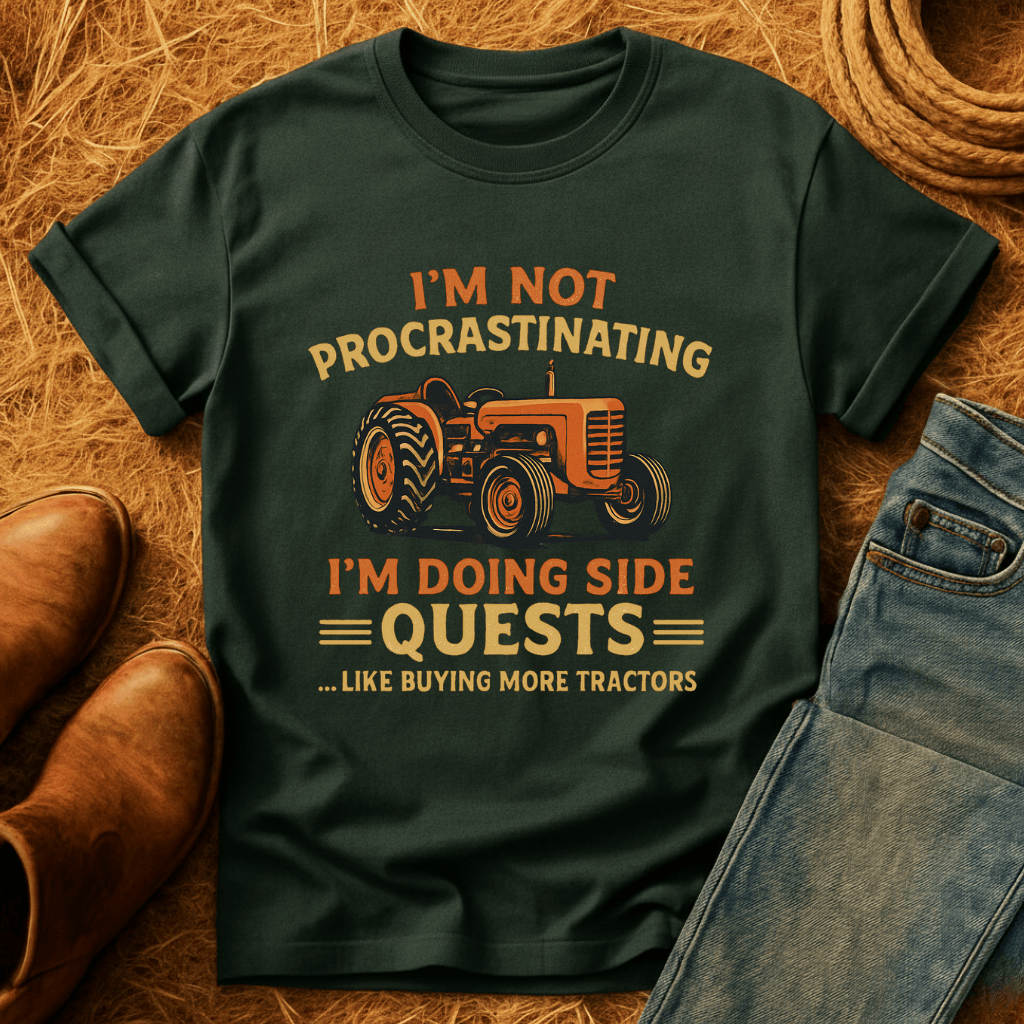 Tractor Side Quests T-Shirt