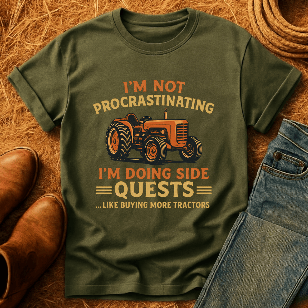 Tractor Side Quests T-Shirt