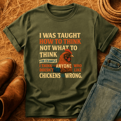Thinking Of Chickens T-Shirt